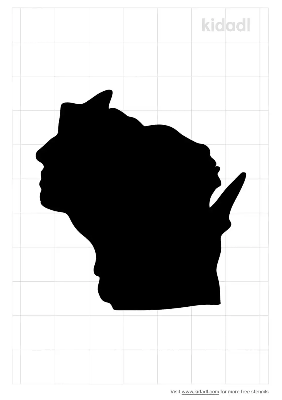 Wisconsin Stencil