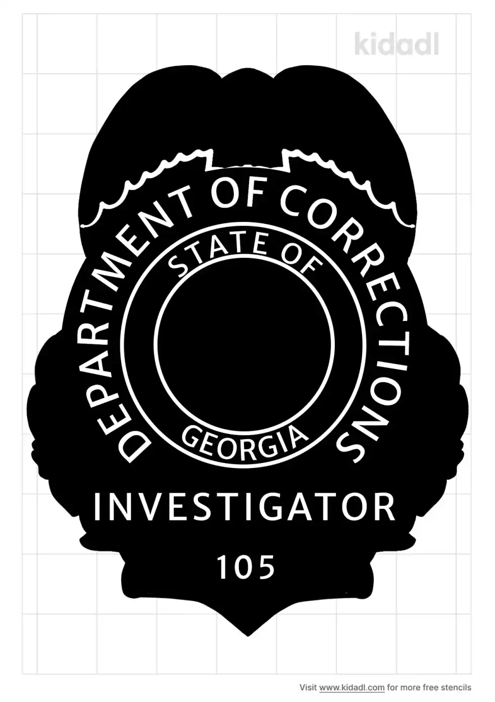 Georgia Stencil