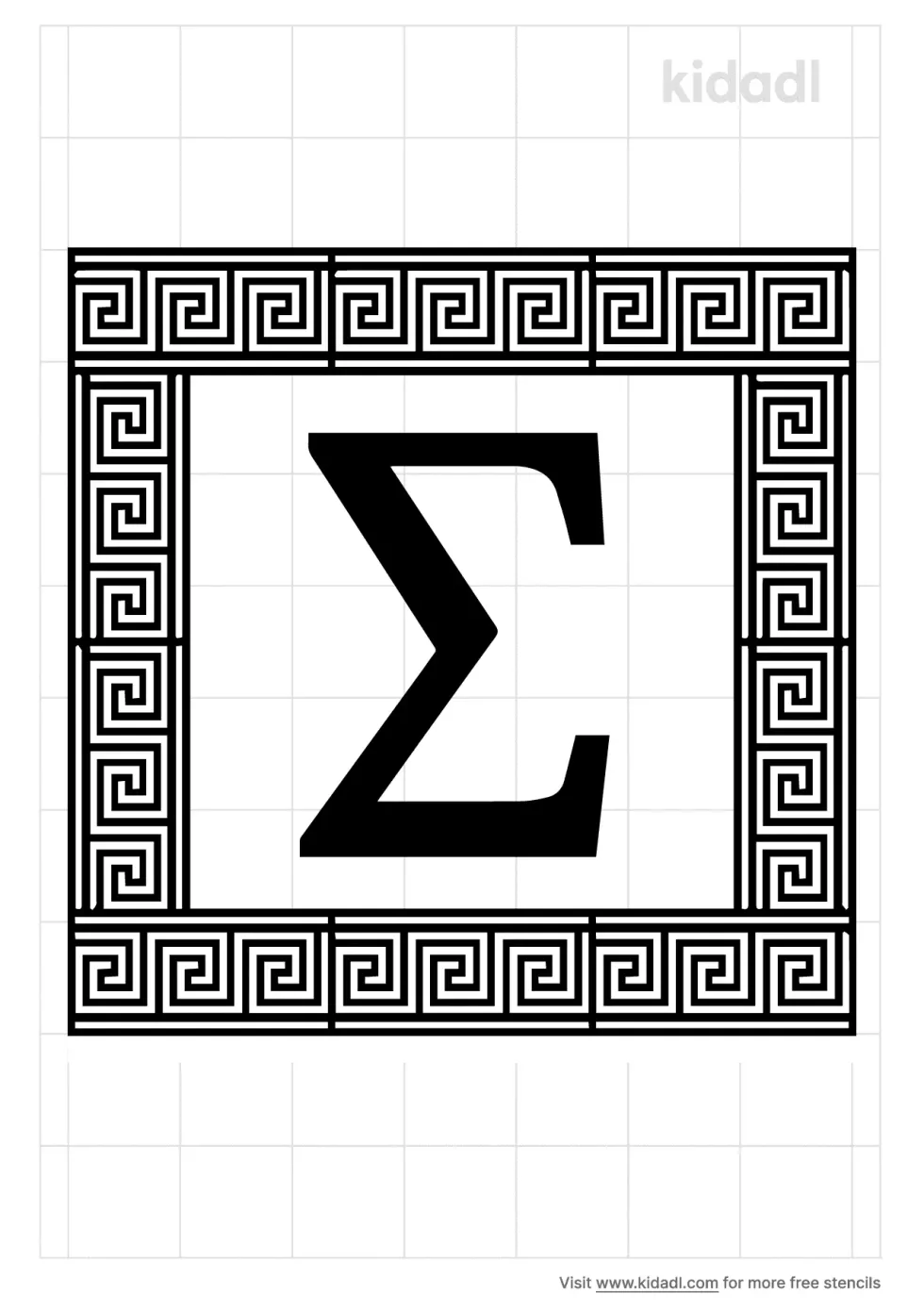 Greek Letter Sigma