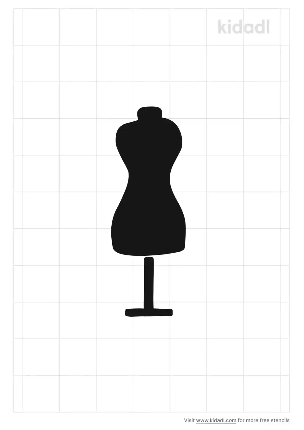 Fashion Design Stencil