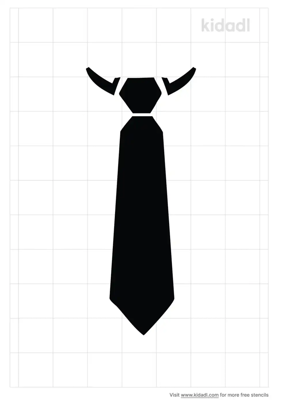 Tie Stencil