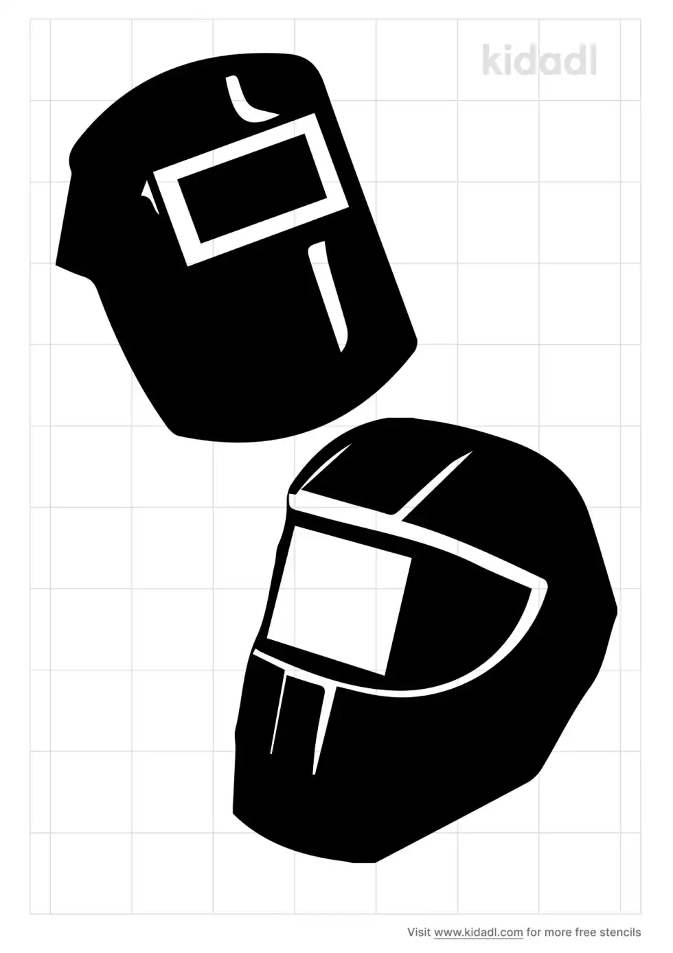 Welder Mask Stencil
