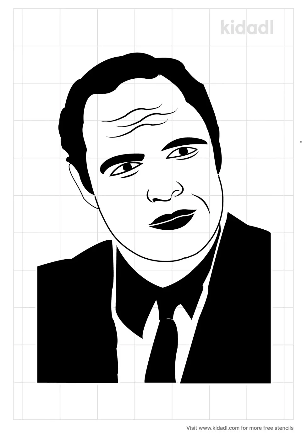 Marlon Brando Stencil