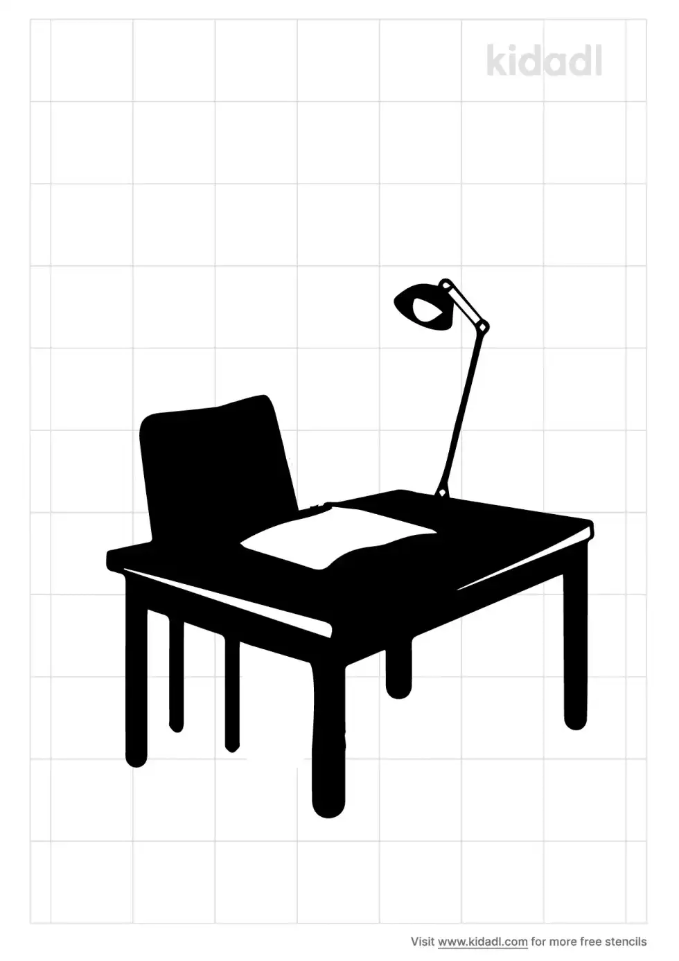Kids Table Stencil