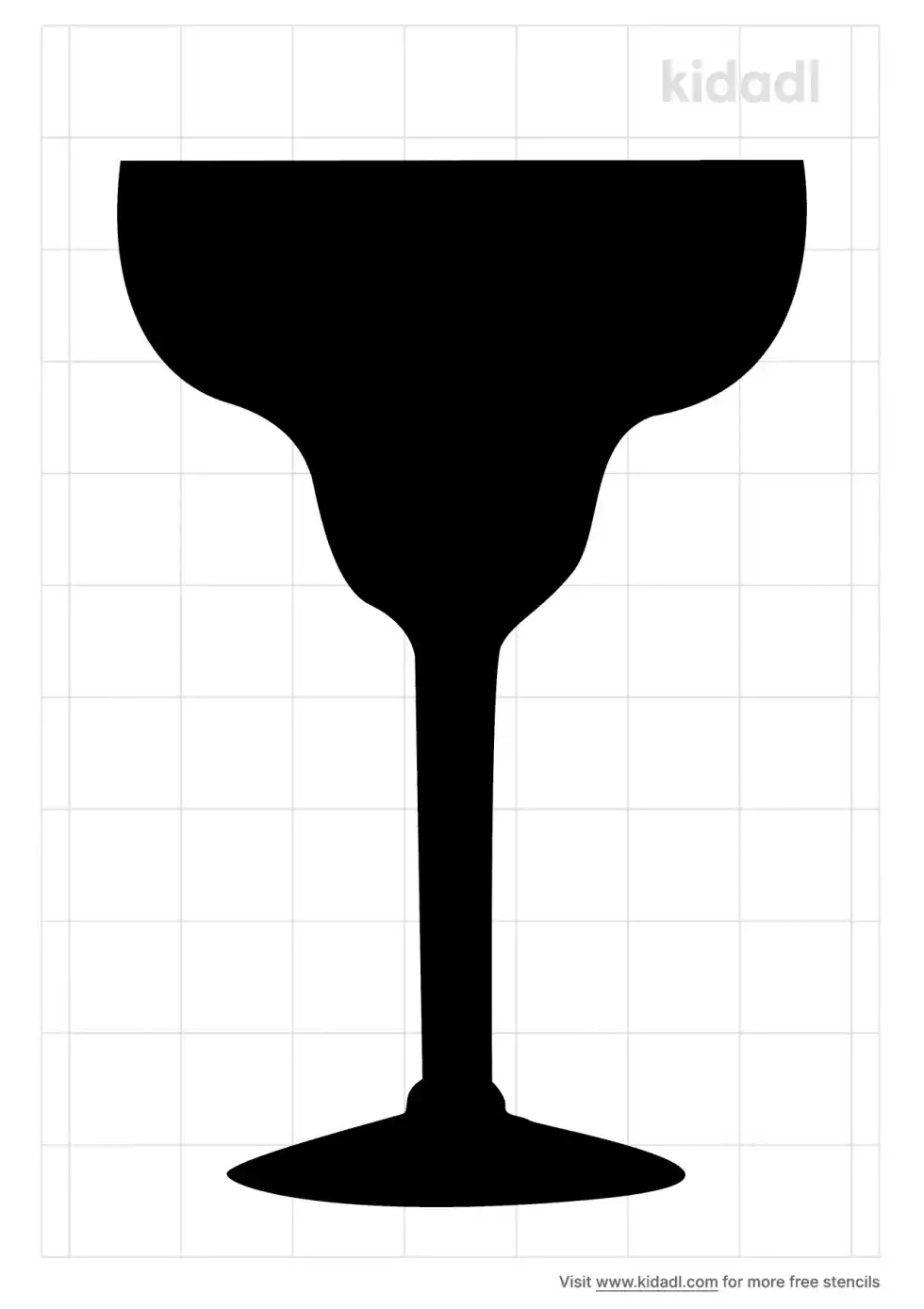 Margarita Glass Stencil