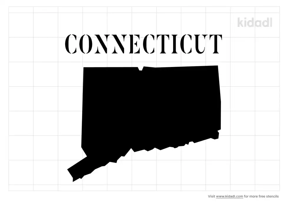 Connecticut Stencil