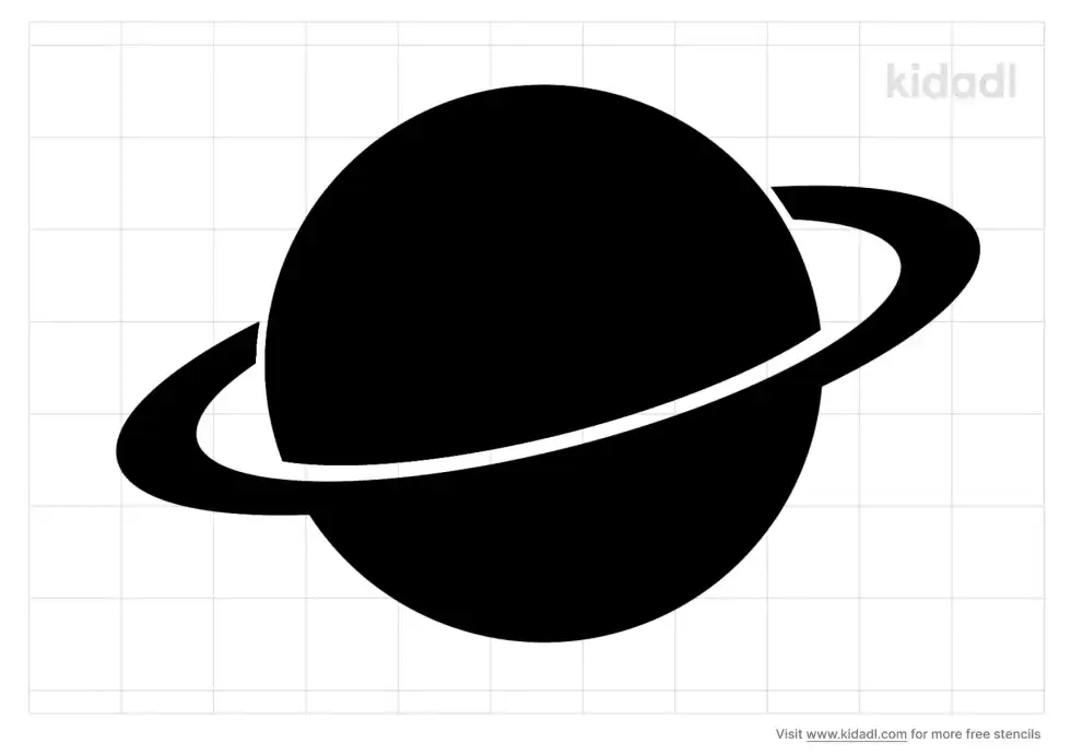 Saturn Stencil