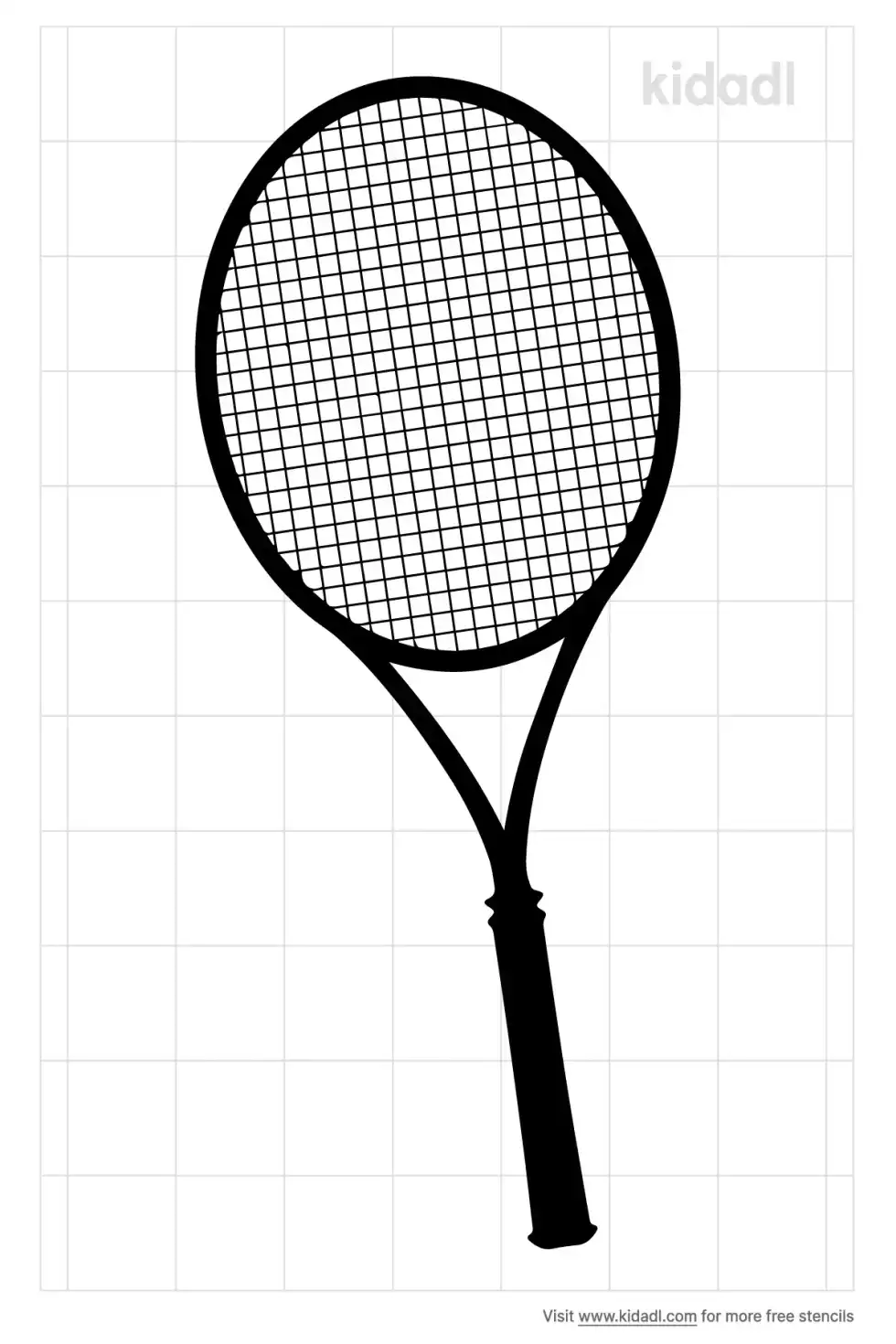 Racquet Stencil