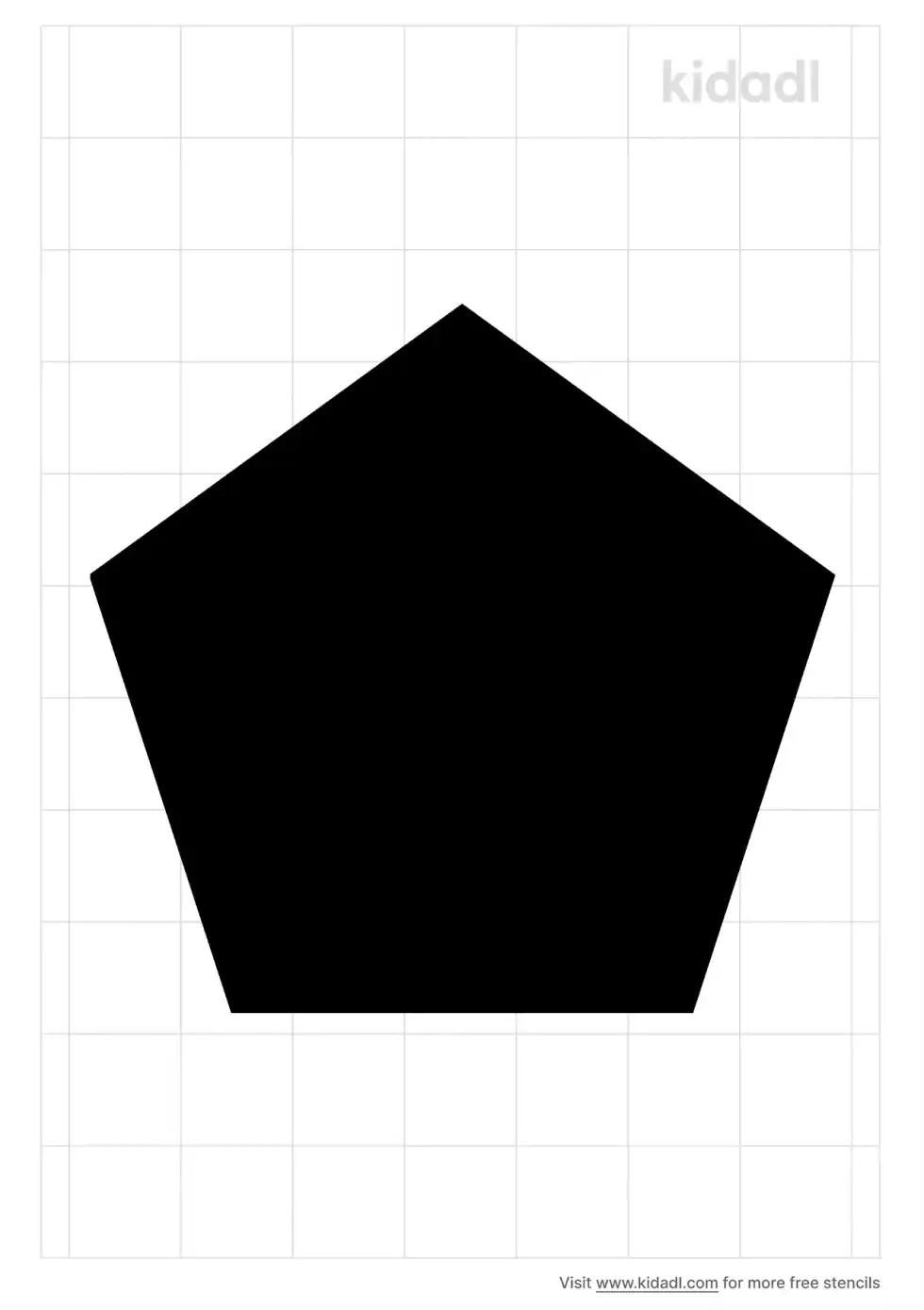 Pentagon Stencil