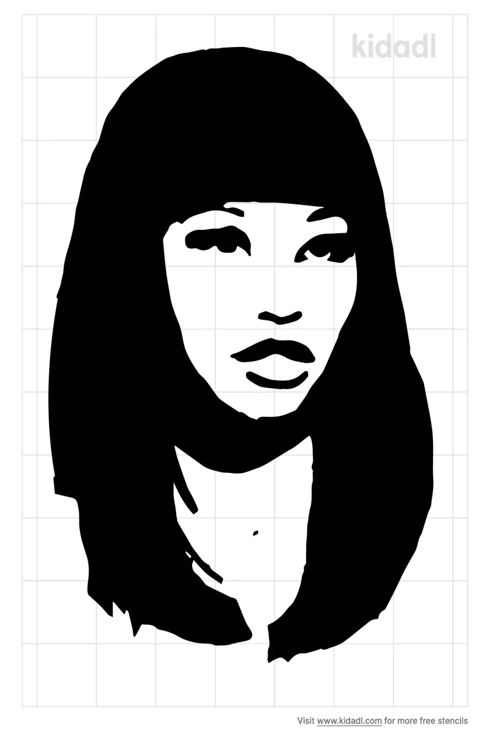 Nicki Minaj Stencil