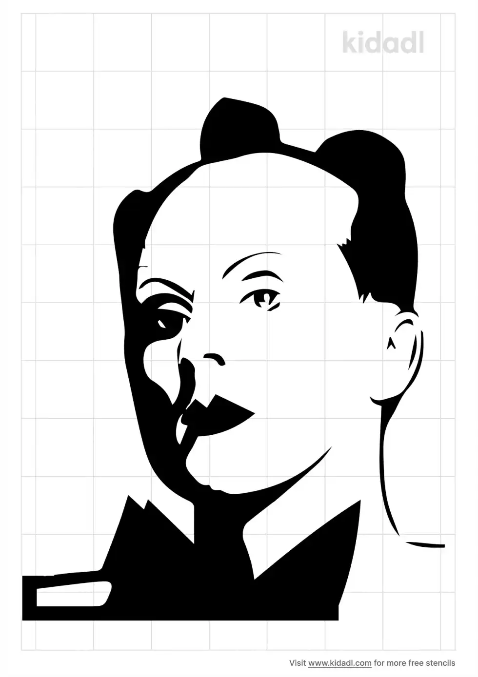 Klaus Nomi Stencil