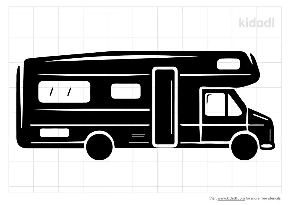 Motor Home Stencil