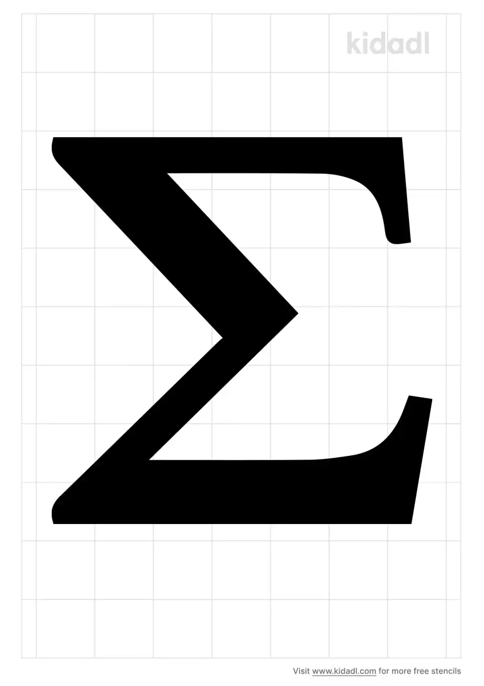 Sigma Stencil