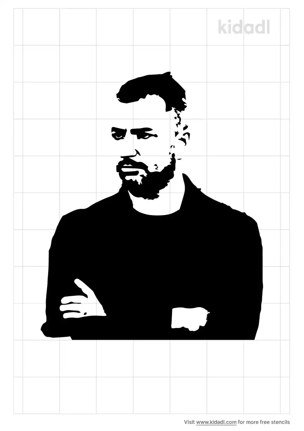 Diego Martinez Stencil