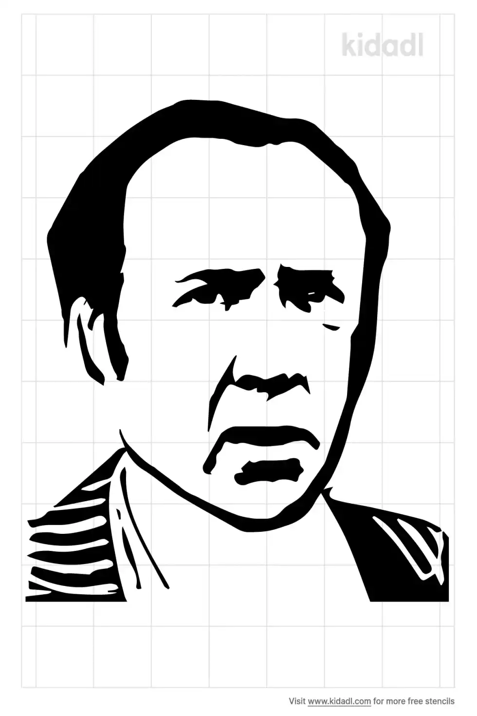 Nicholas Cage Stencil