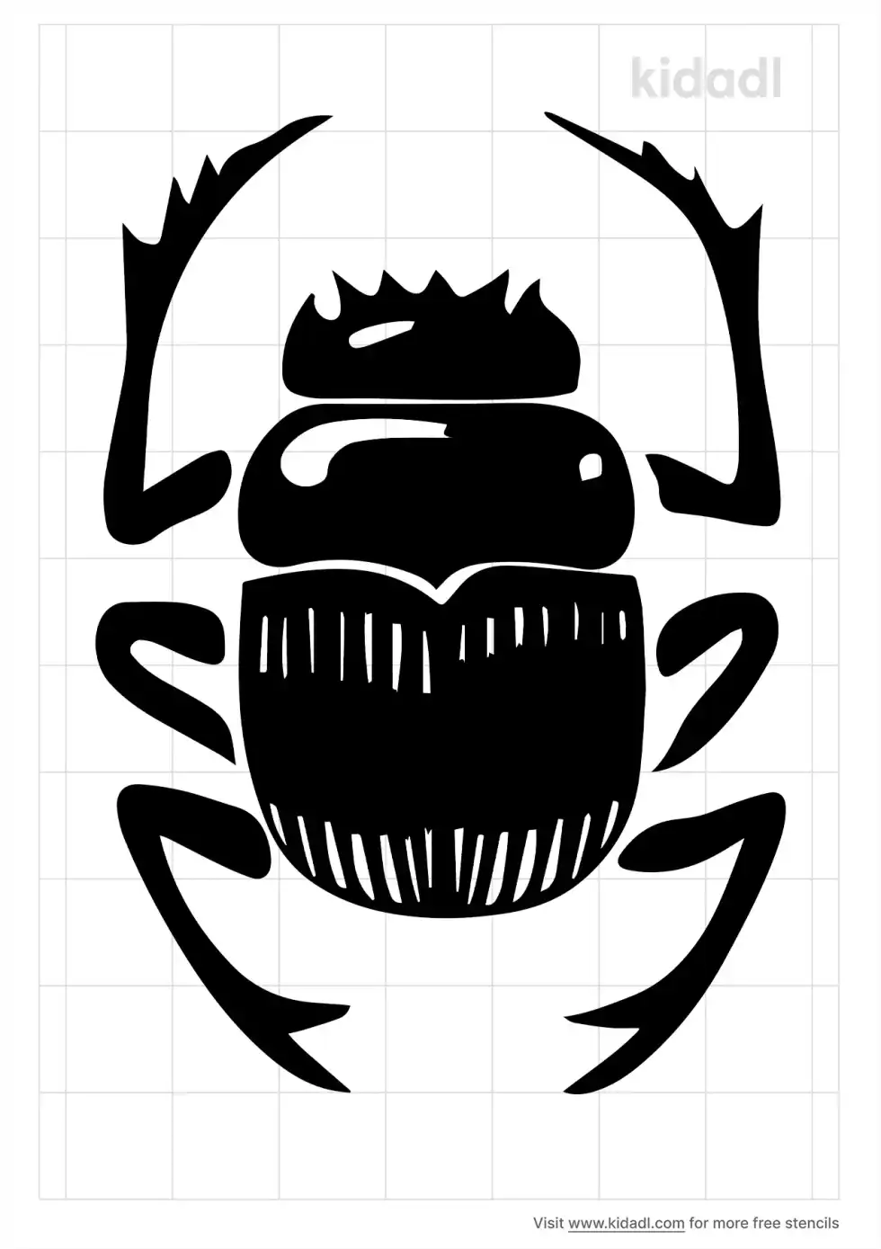 Scarab Stencil