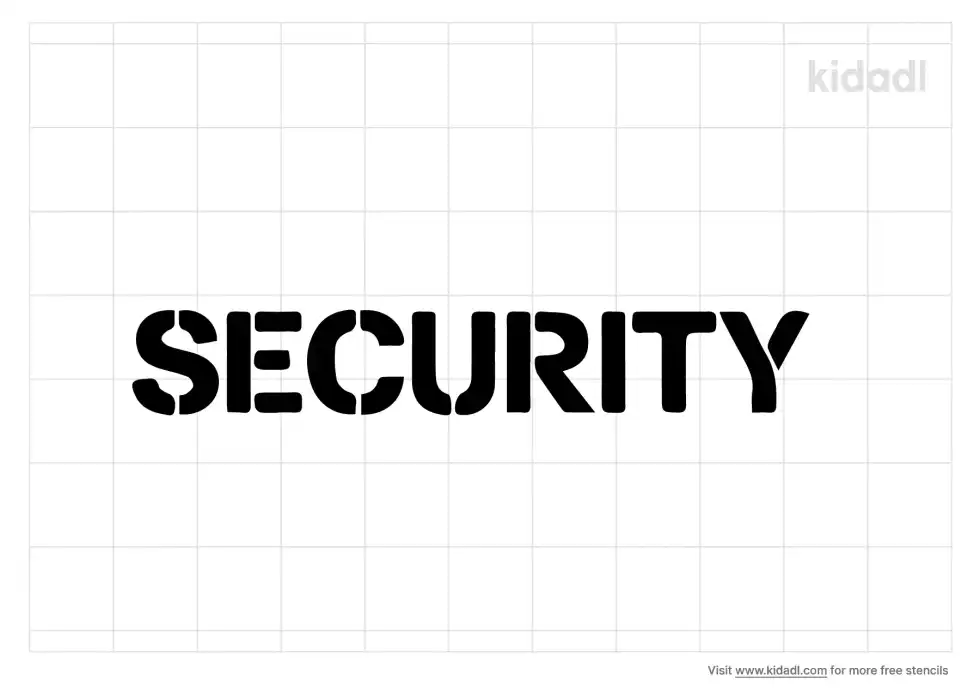 Security Stencil