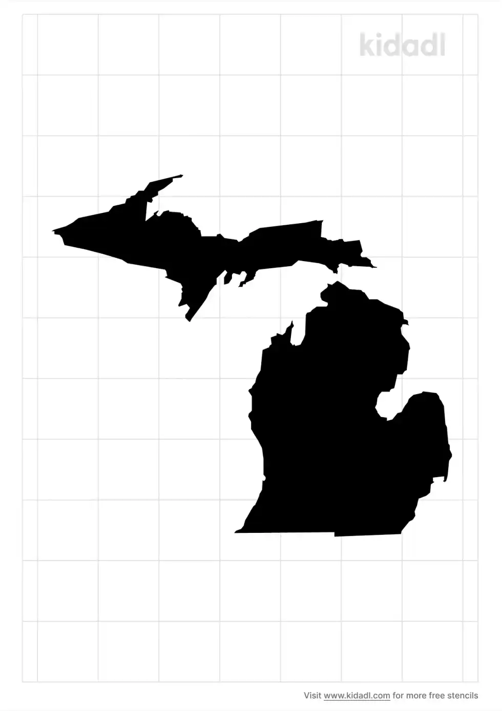 Michigan Stencil