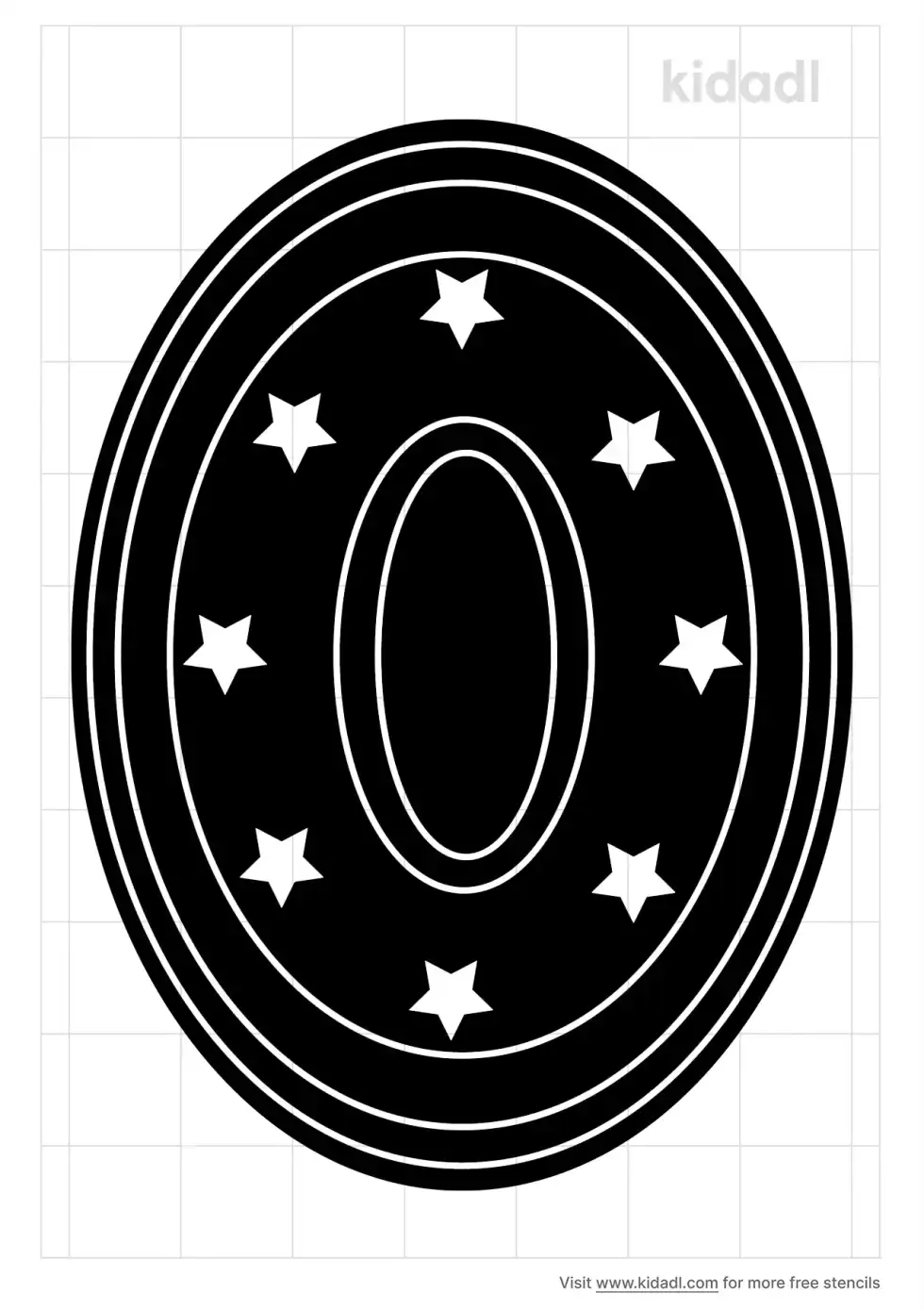 Oval Stencil