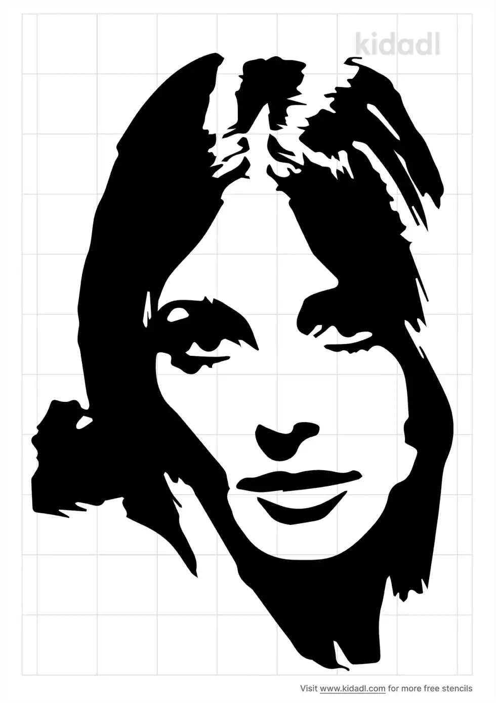 Sharon Tate Stencil