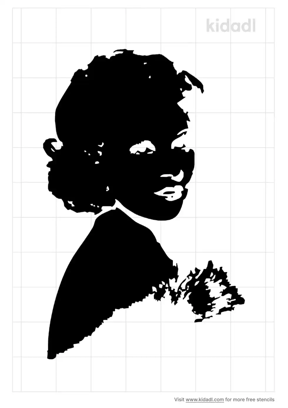 Mae West Stencil
