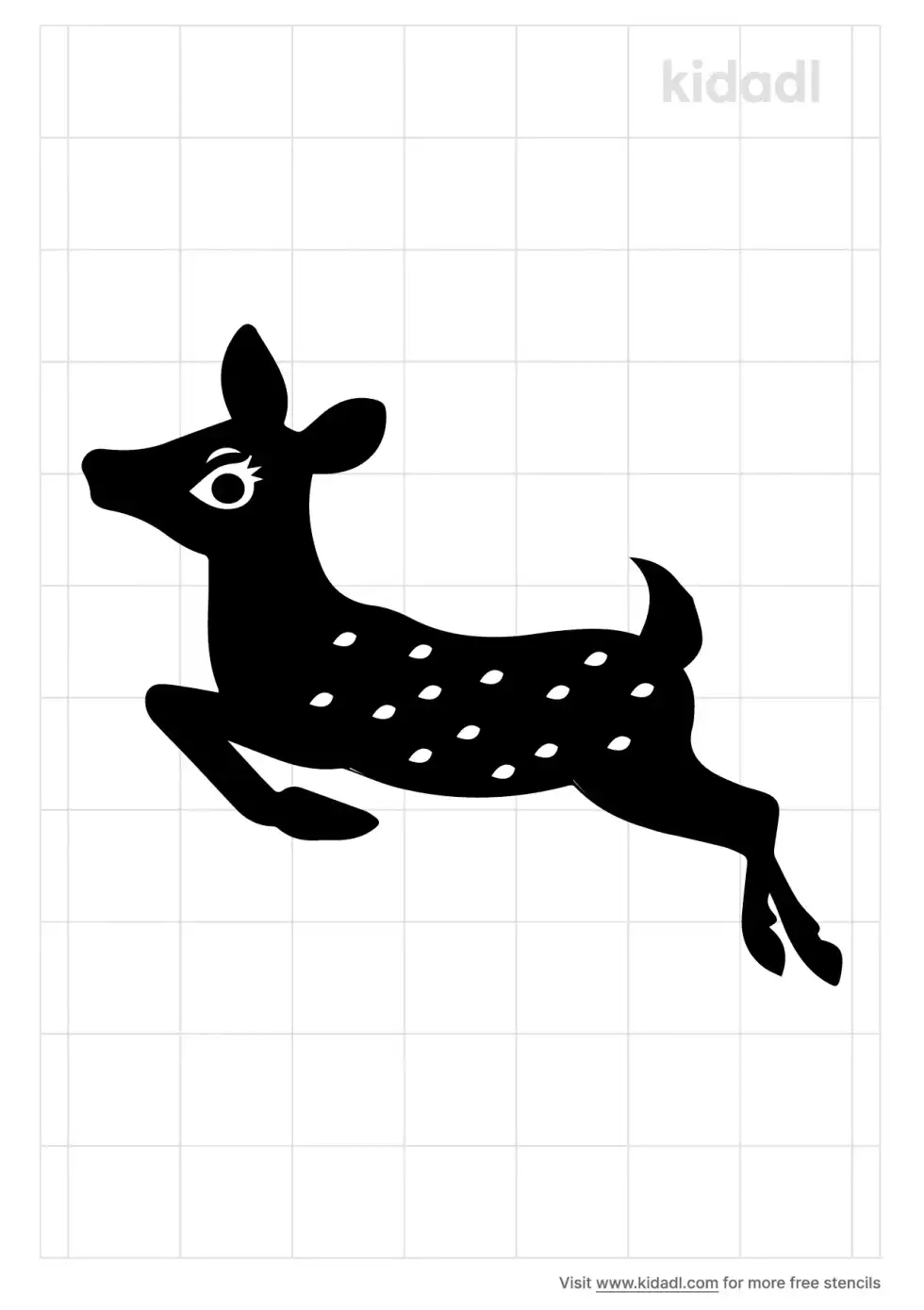 Fawn Stencil