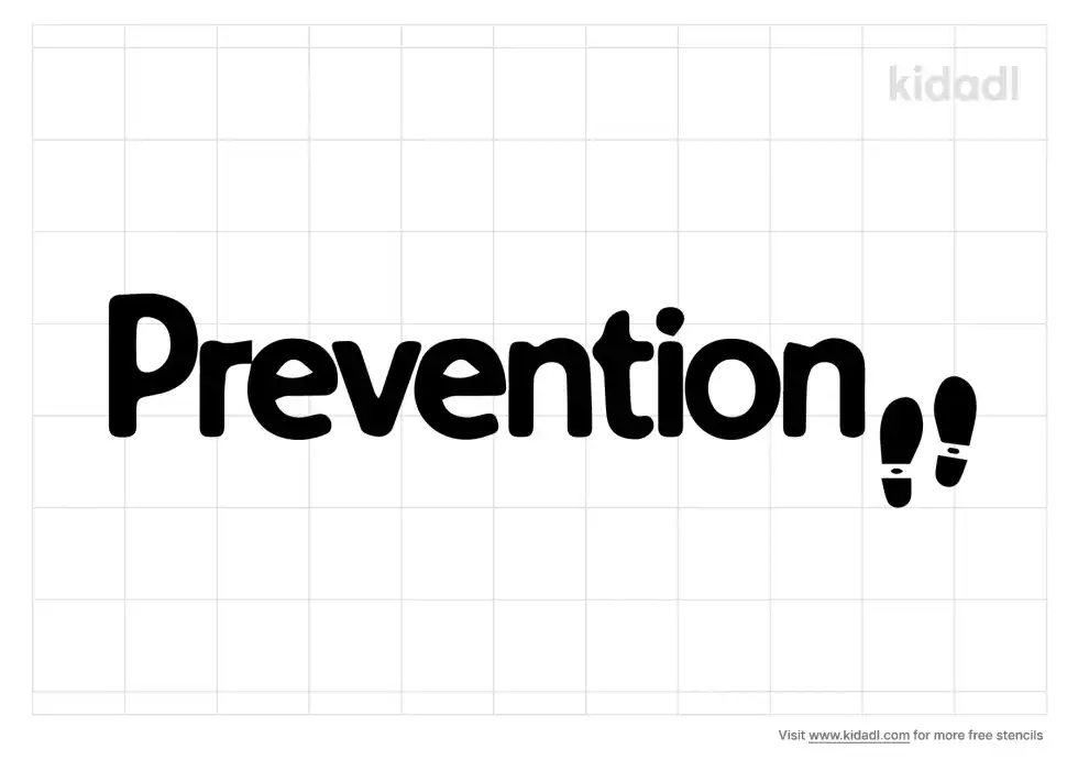 Prevention Stencil