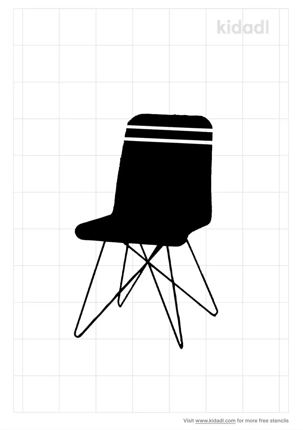 Starburst Chair Stencil