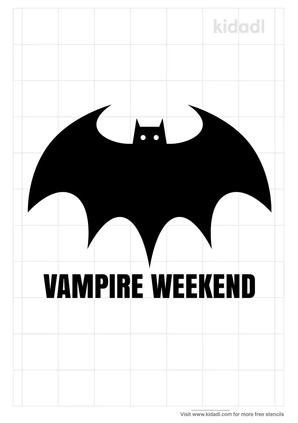 Vampire Weekend Stencil