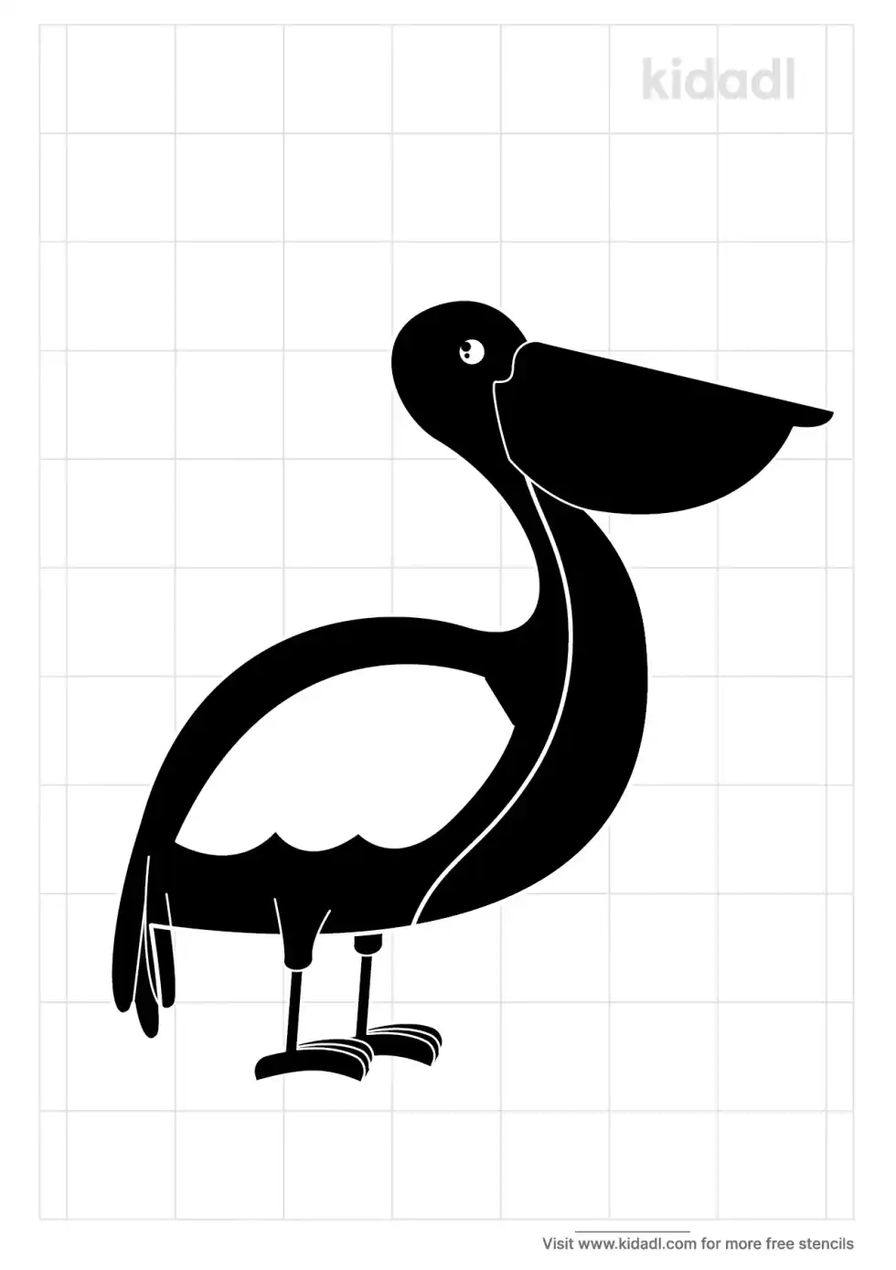 Pelican Stencil
