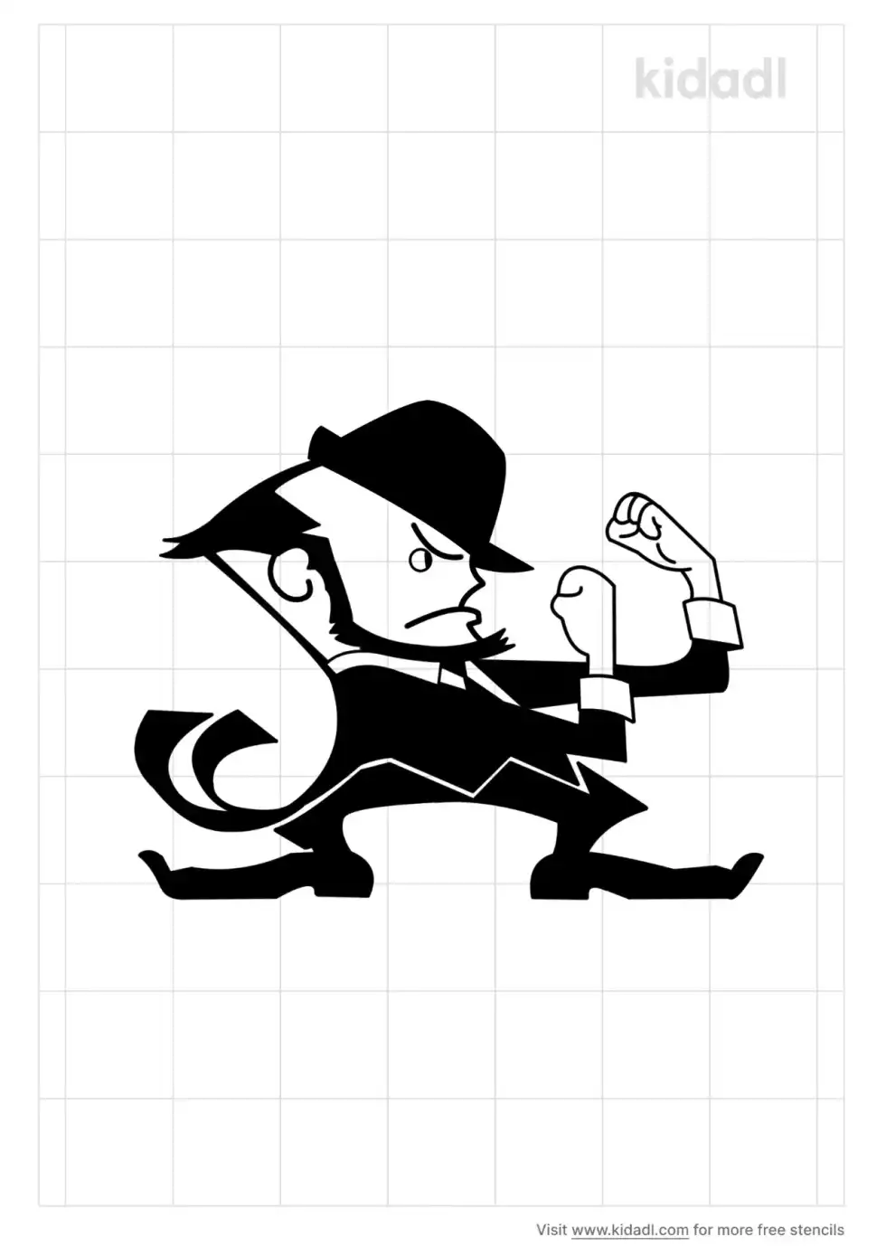 Fighting Irish Stencil