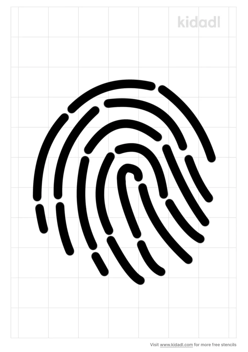 Fingerprint Stencil
