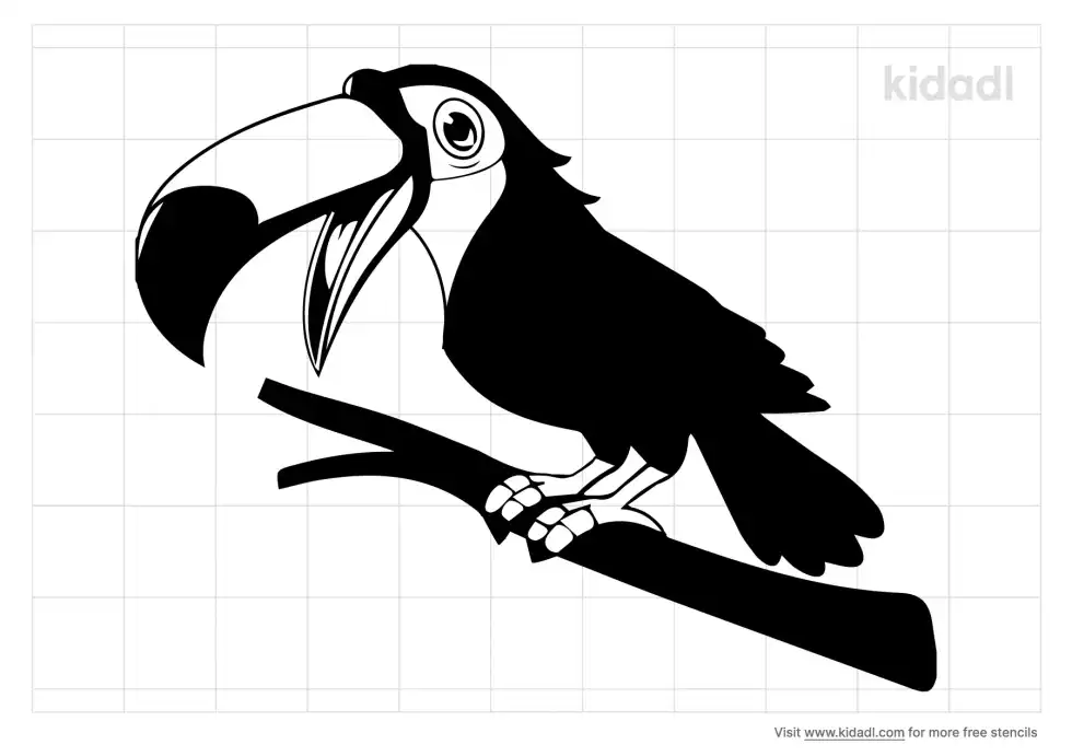 Toucan Stencil