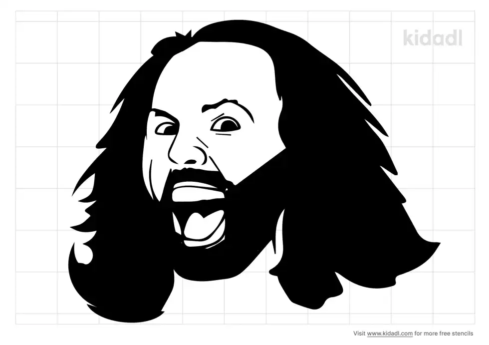 Woken Matt Hardy Stencil
