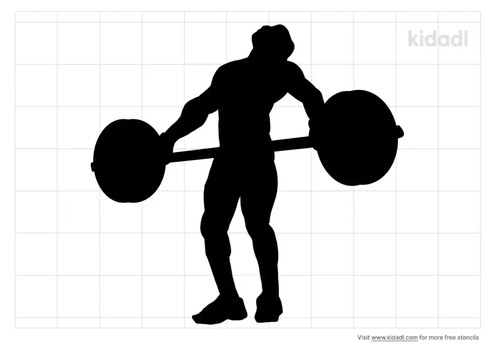 Powerlifting Stencil