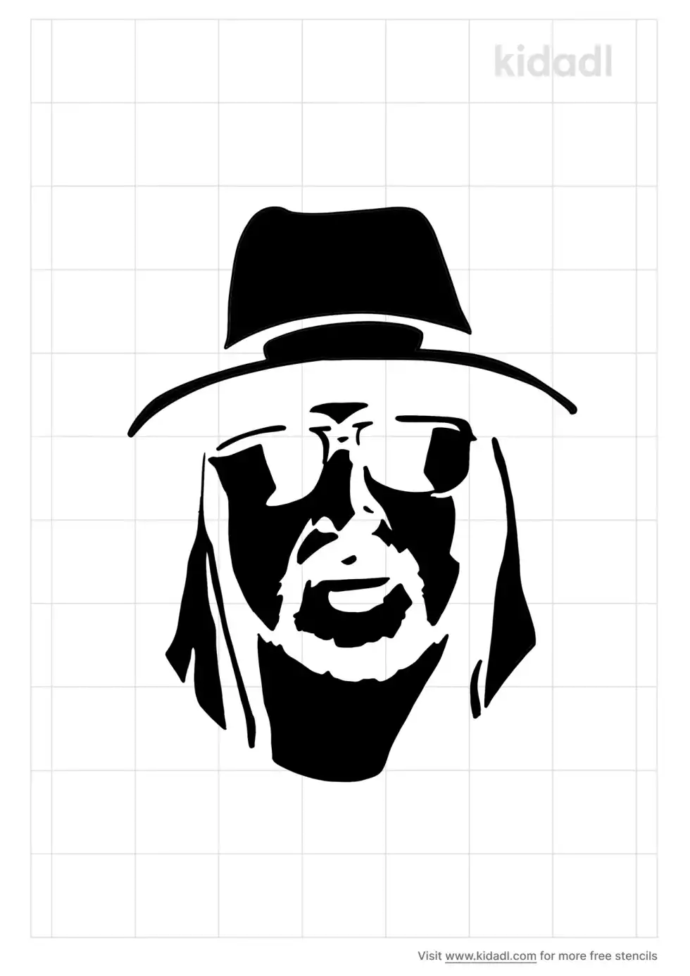Kid Rock Stencil