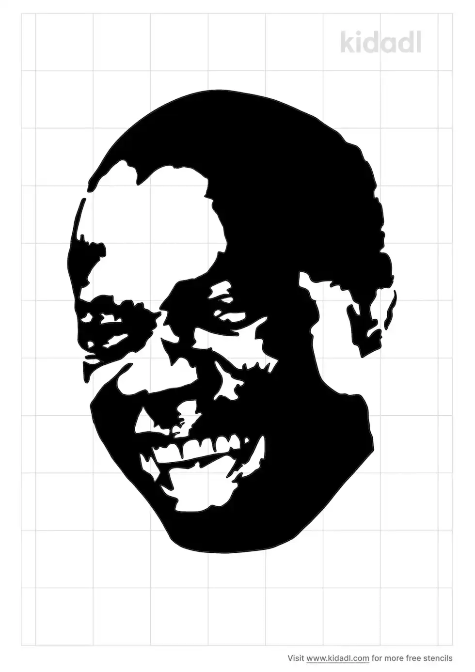 Louis Armstrong Stencil
