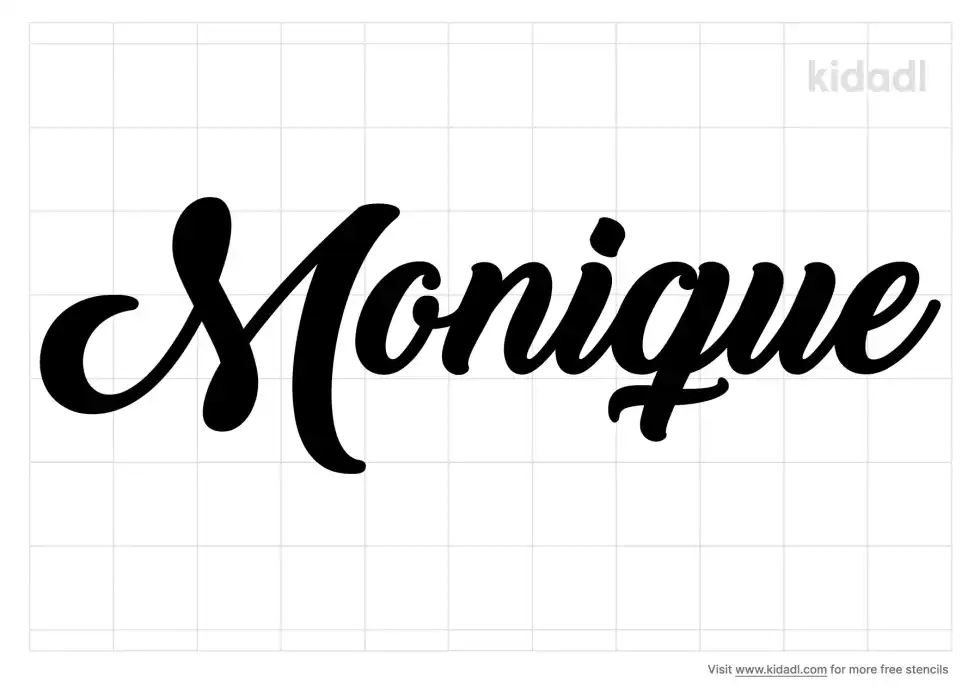 Monique Stencil