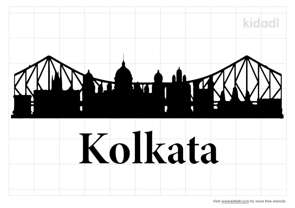 Kolkata Stencil