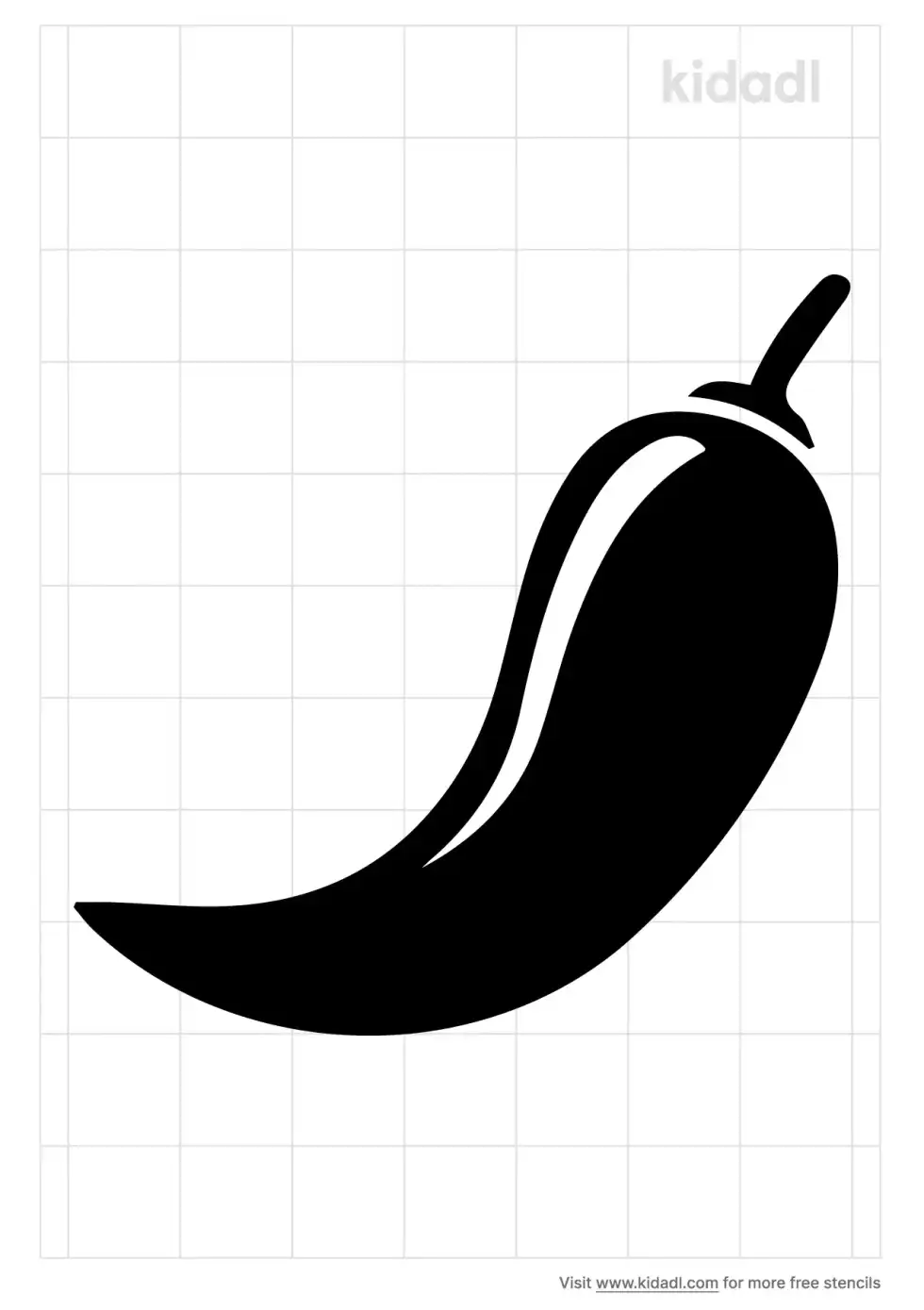 Pepper Stencil