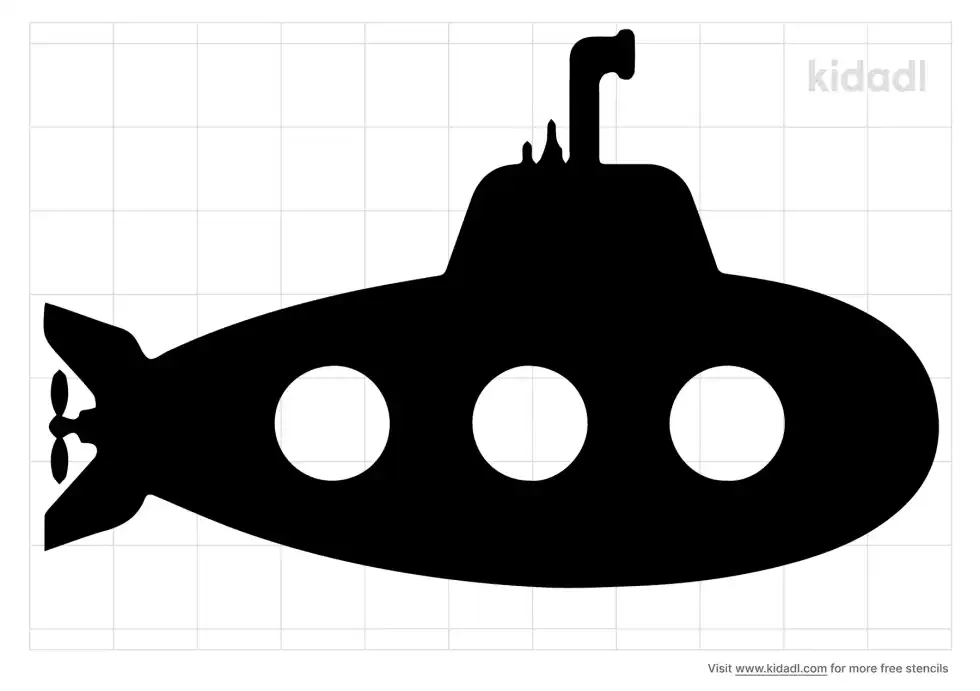 Submarine Stencil