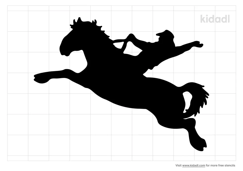 Rodeo Stencil | Kidadl