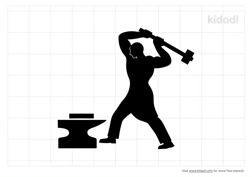 Blacksmith Stencil