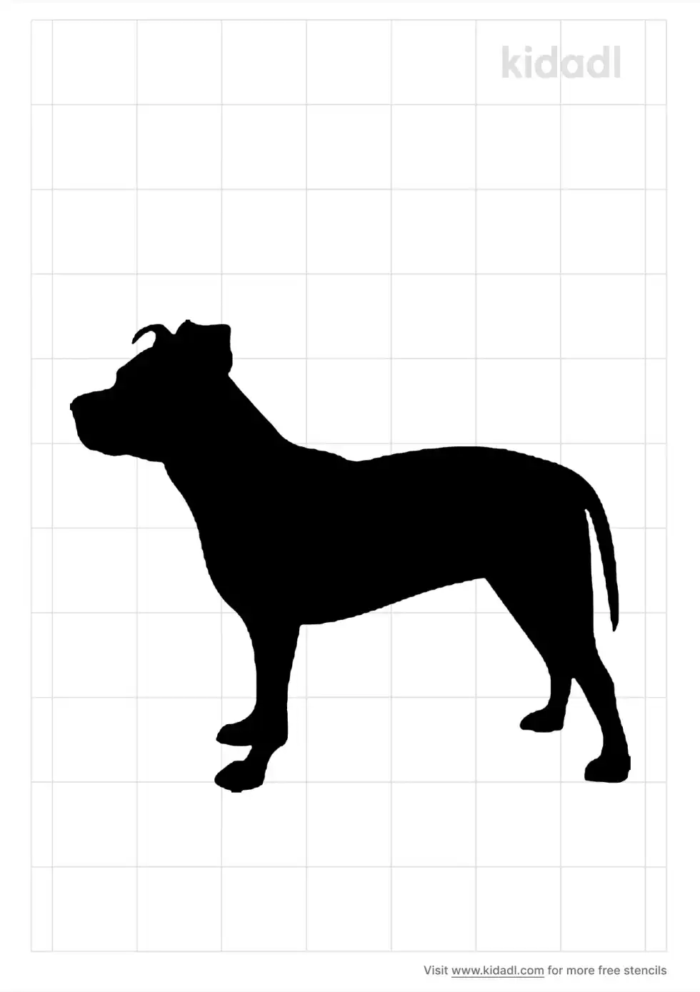 Pitbull Stencil