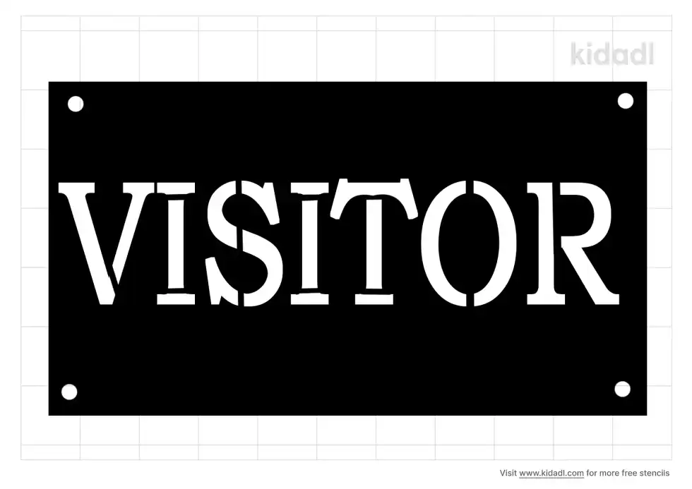 Visitor Stencil