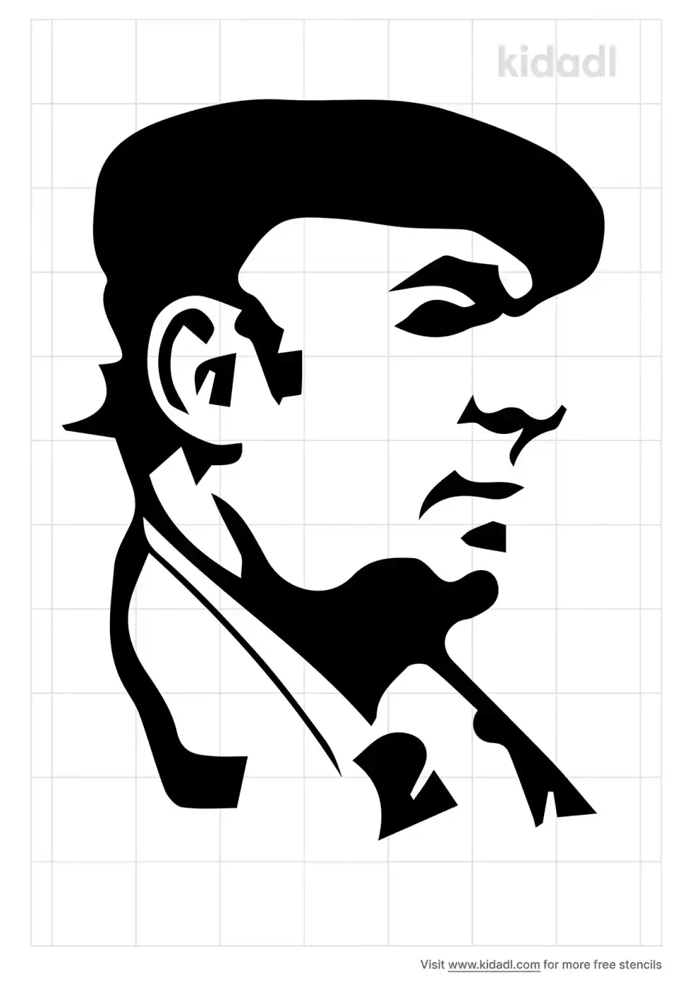 Pablo Neruda Stencil
