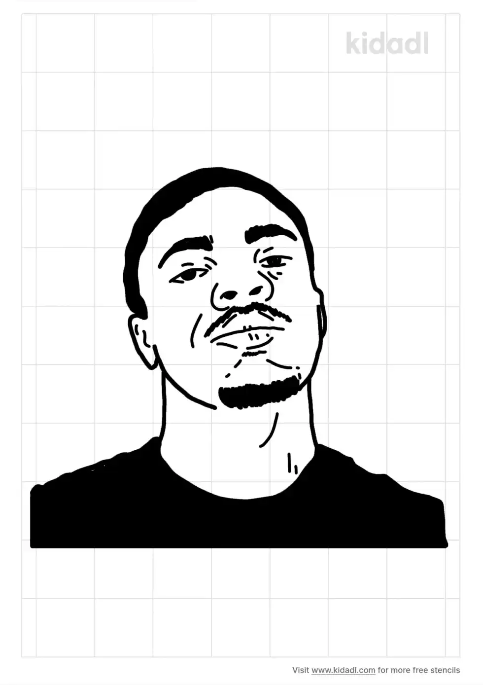 Vince Staples Stencil