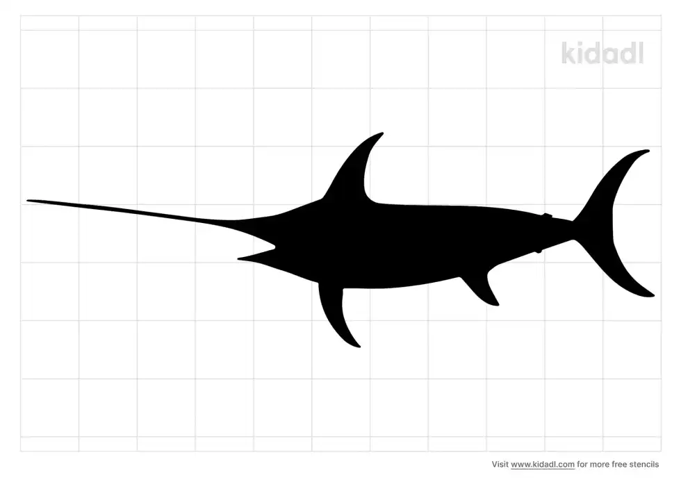 Sawfish Stencil