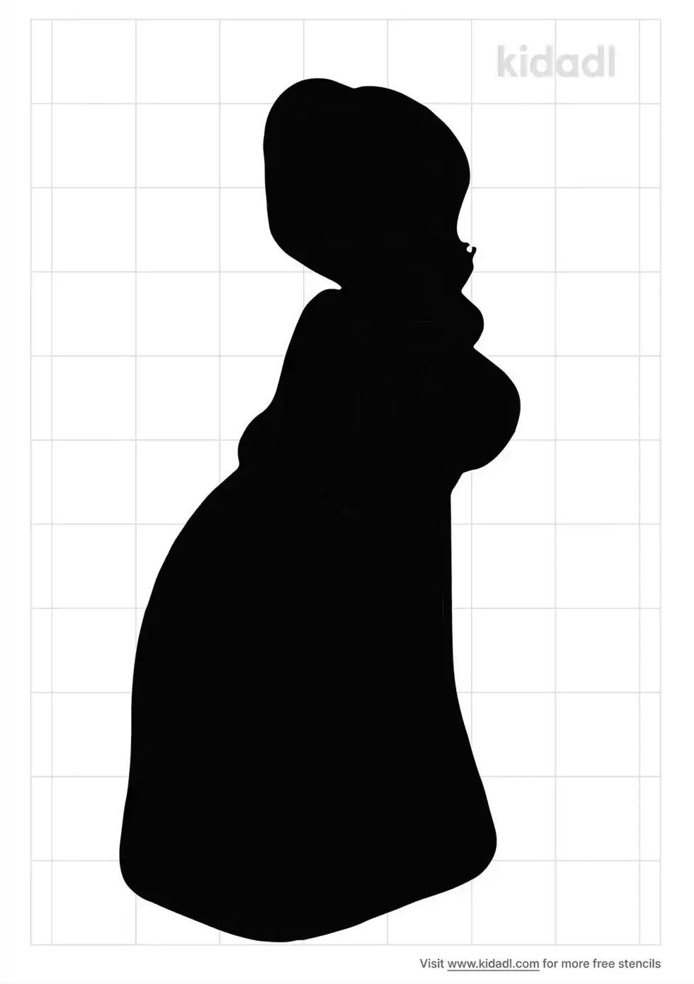 Best Grandma Stencil