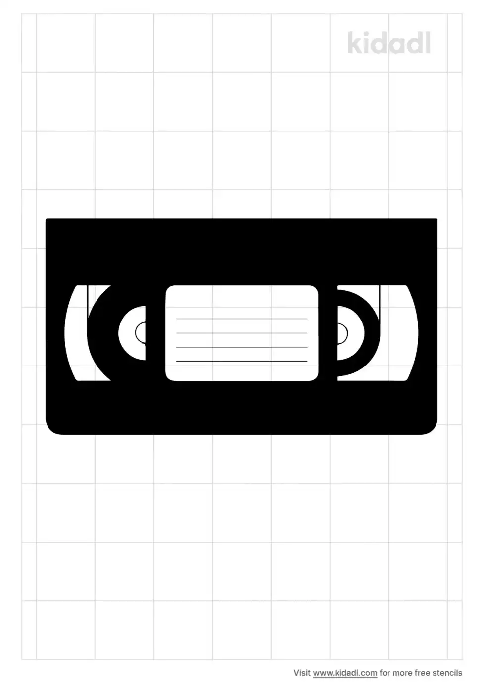 VHS Stencil